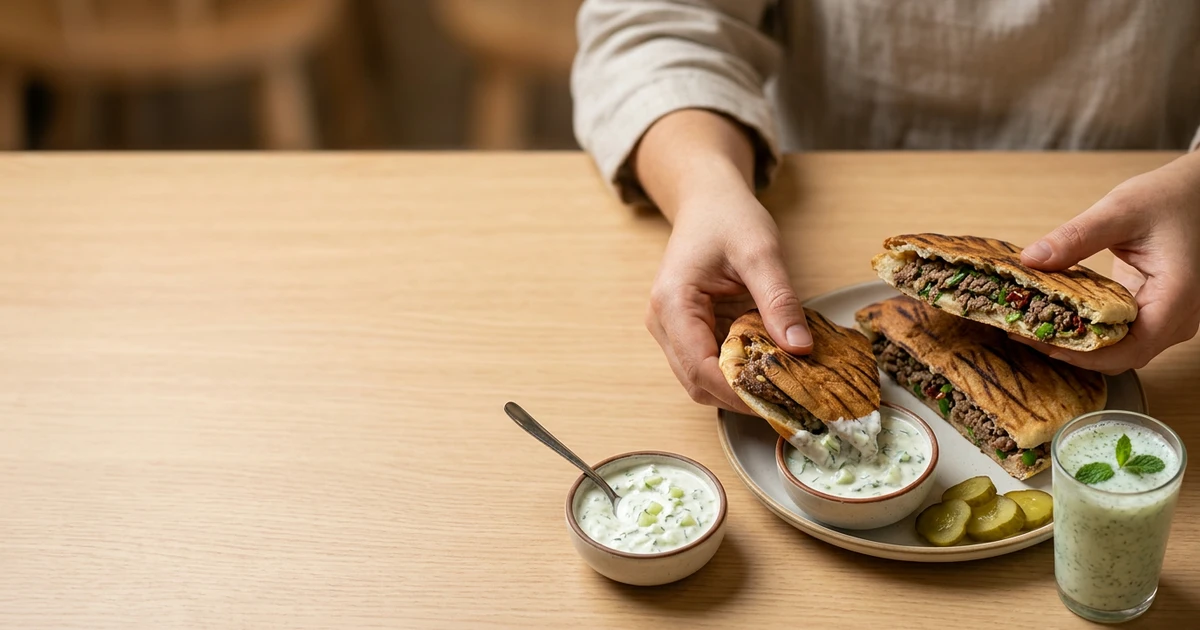 Traditional, Jalapeno or Sujuk? How to Order Hawawshi, Egyptian Meat Pie, at Cairo Grill in Santa Clara